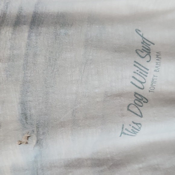 Tommy Bahama Dog Tshirt - Picture 1 of 5